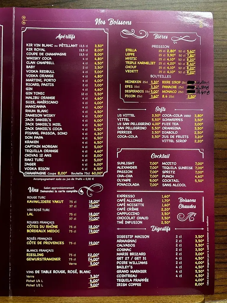 Menu_L'Olympe_Nesle_image_1