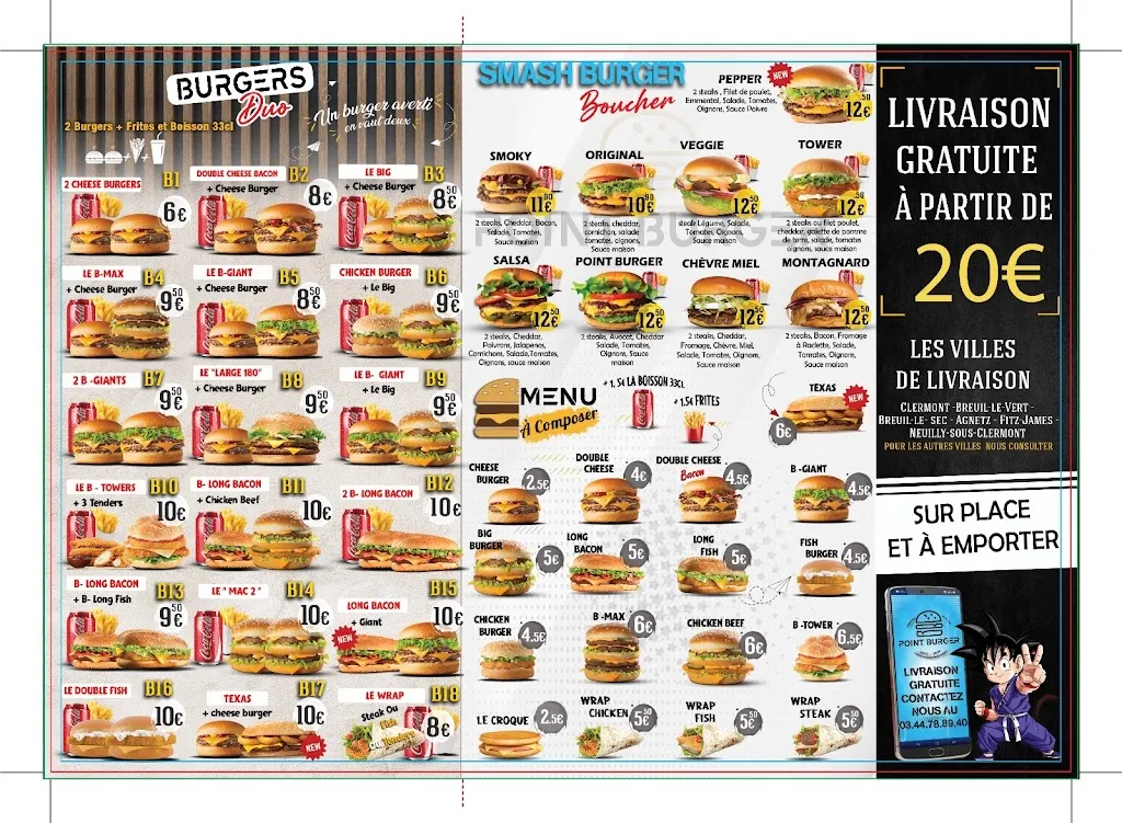 Menu_POINT BURGER_Clermont_image_1