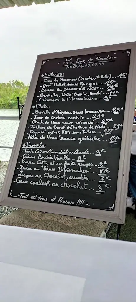 Menu_La Tour de Nesle_Saint-Fargeau-Ponthierry_image_1