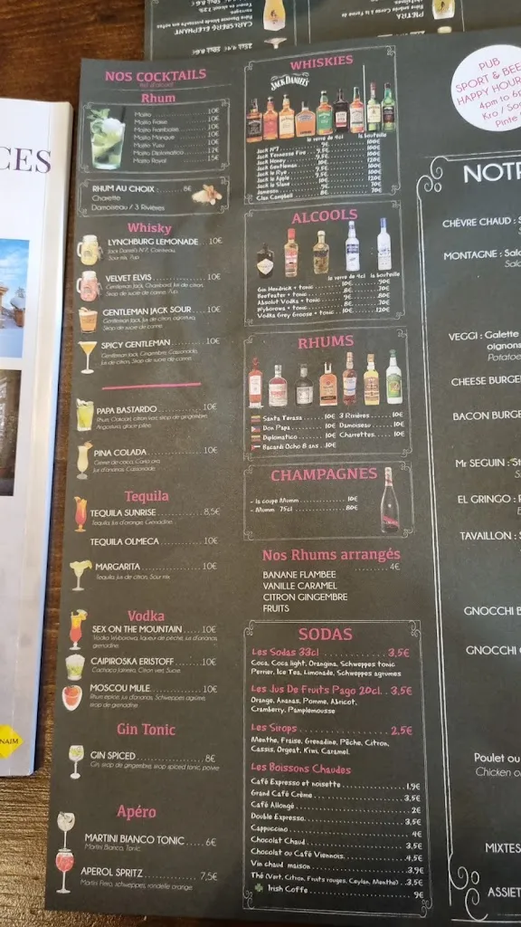 Menu_RESTAURANT LE TAVAILLON_Combloux_image_2