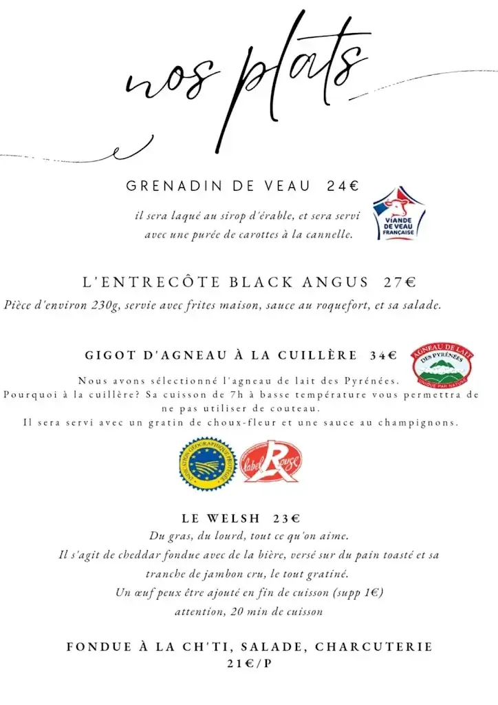 Menu_Chez Marie_Albertville_image_1