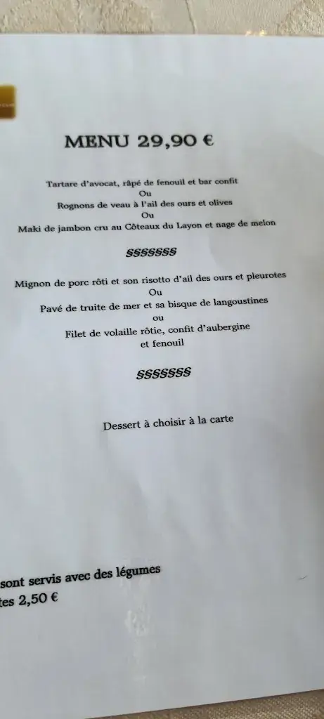 Menu_Le Pavé Gourmand_Orchies_image_4