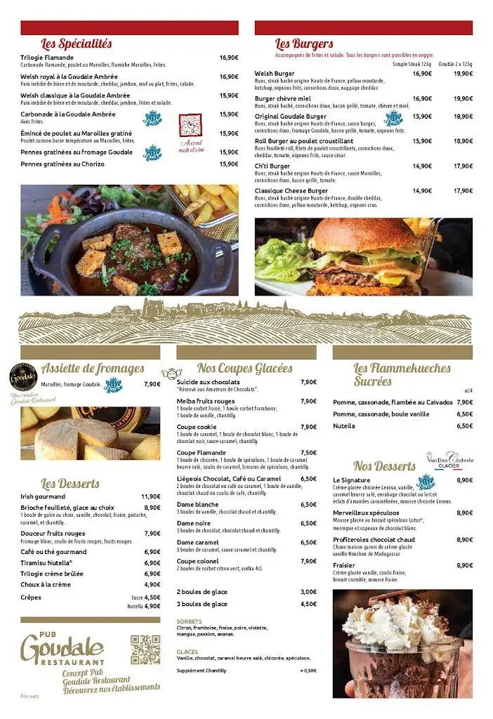 Menu_Goudale Restaurant Orchies_Orchies_image_2