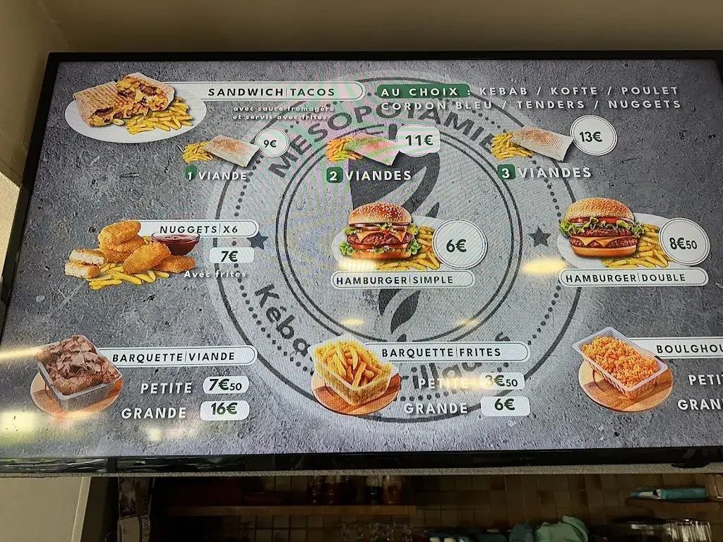 Menu_Restaurant Mésopotamie_Nogent-sur-Oise_image_1