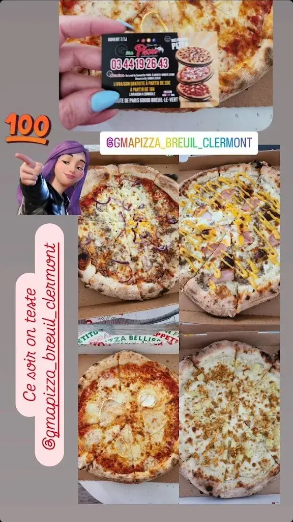 Paula dos anjos_GmaPizza_Nogent-sur-Oise_review