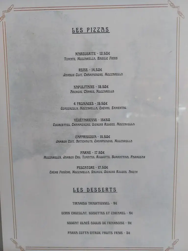 Menu_Restaurant Pizzeria Le Zip Combloux_Combloux_image_1