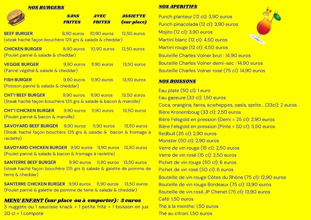 Menu_SNACK DU SANTERRE MONTDIDIER_Montdidier_image_1