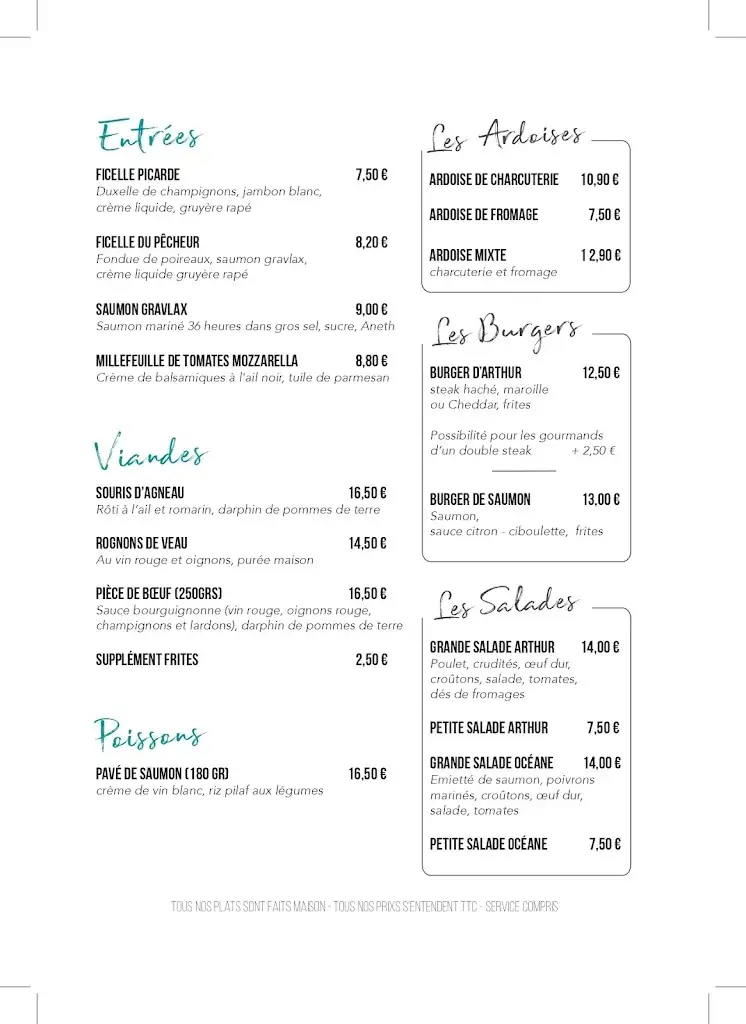 Menu_La Table d'Arthur_Montdidier_image_4