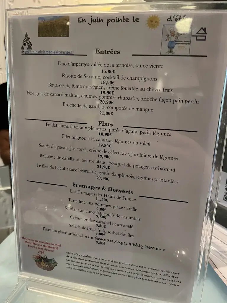 Menu_Les Jardins de l'Arcadie_Lens_image_4