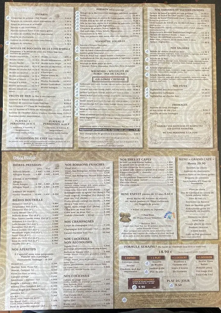 Menu_Le Grand Café_Neufchâtel-Hardelot_image_1