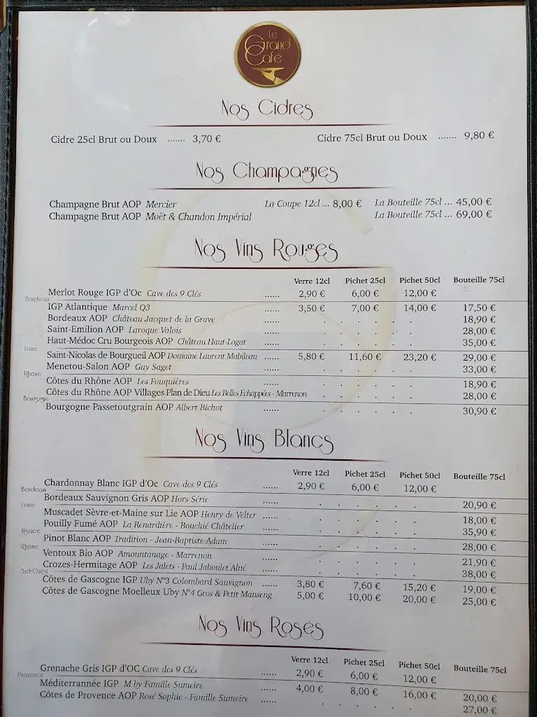 Menu_Le Grand Café_Neufchâtel-Hardelot_image_2