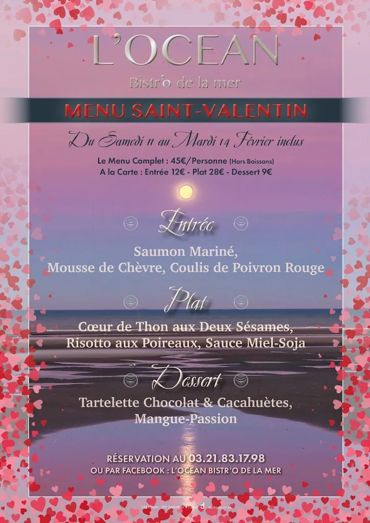 Menu_L'océan_Neufchâtel-Hardelot_image_1