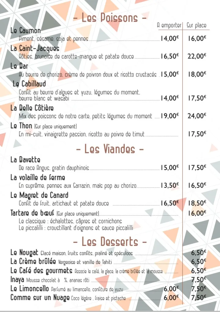 Menu_Restaurant Glacier O'Délice_Neufchâtel-Hardelot_image_2