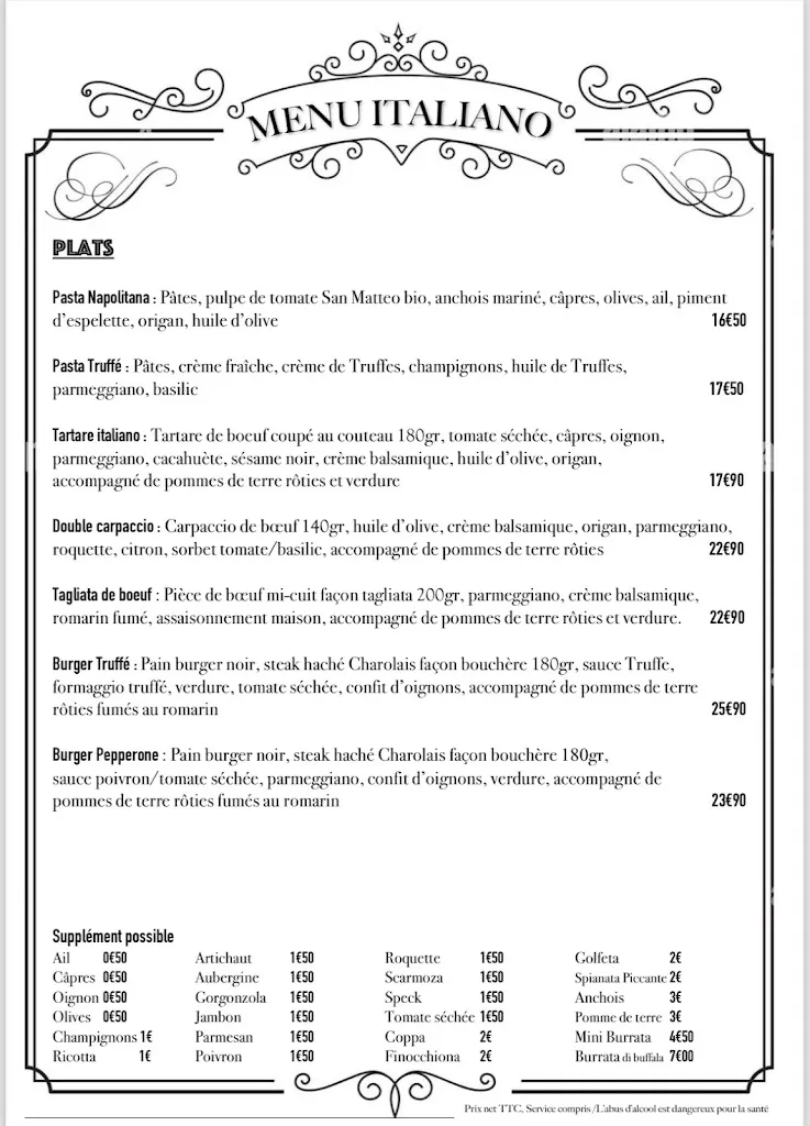 Menu_La Famiglia_Neufchâtel-Hardelot_image_4