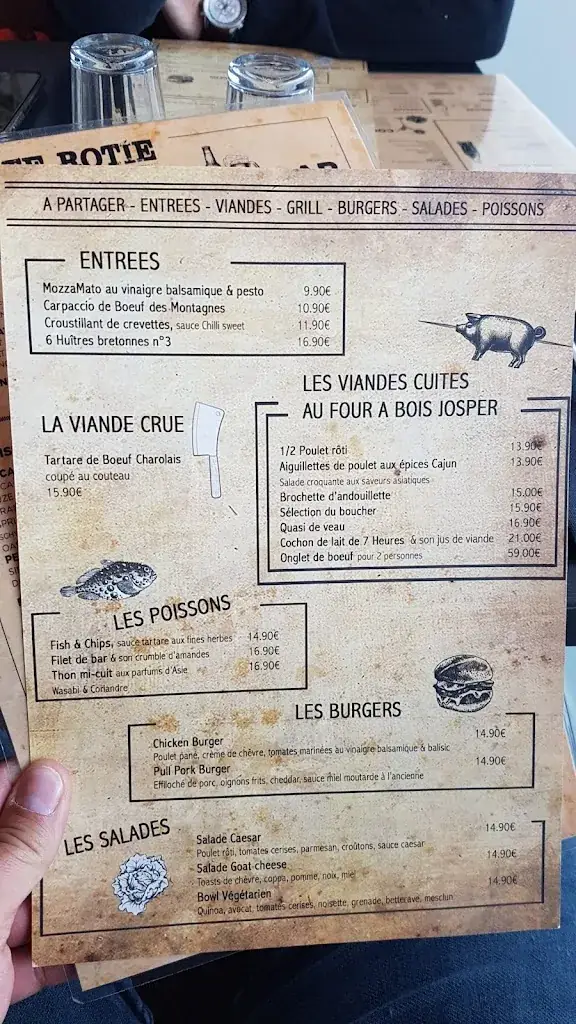Menu_La Côte Rotie_Neufchâtel-Hardelot_image_4