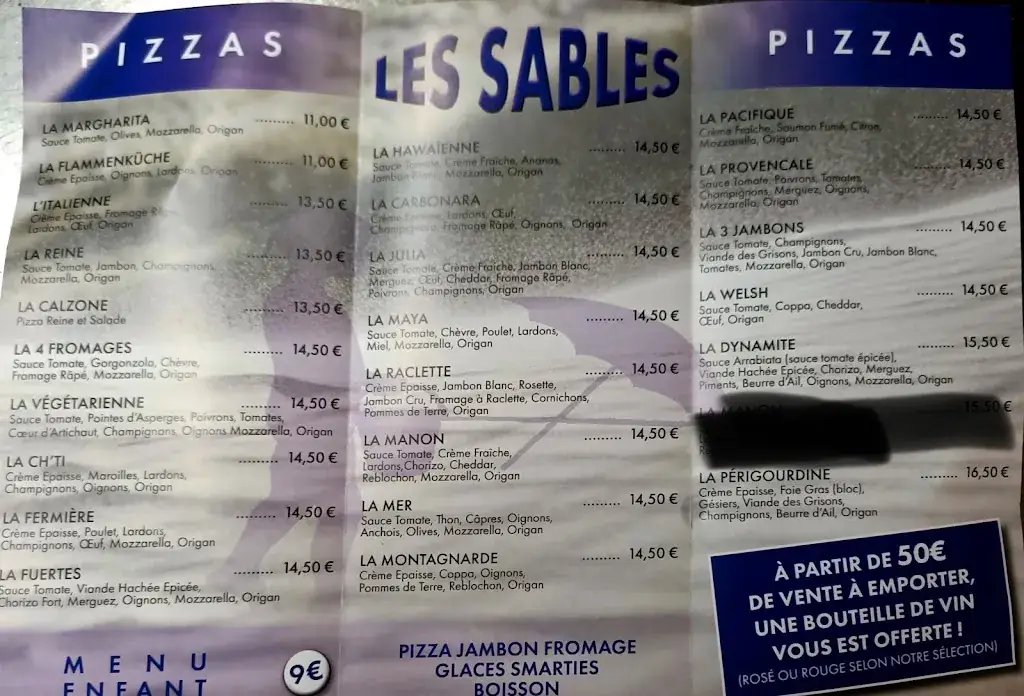 Menu_Les Sables_Neufchâtel-Hardelot_image_1