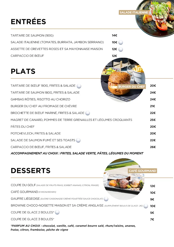 Menu_Restaurant du Golf des Dunes_Neufchâtel-Hardelot_image_3