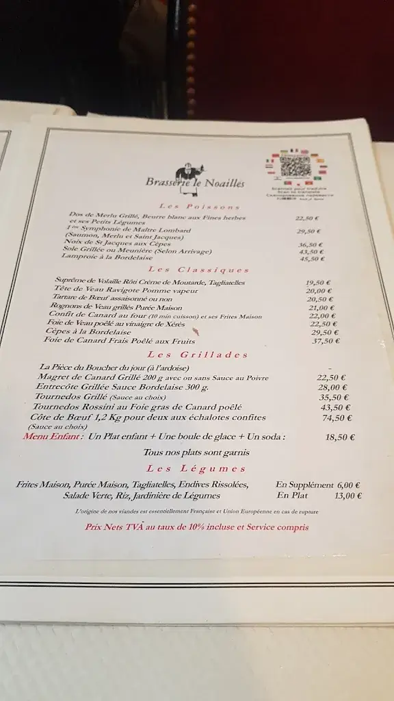 Menu_Le Noailles_Bordeaux_immagine_1
