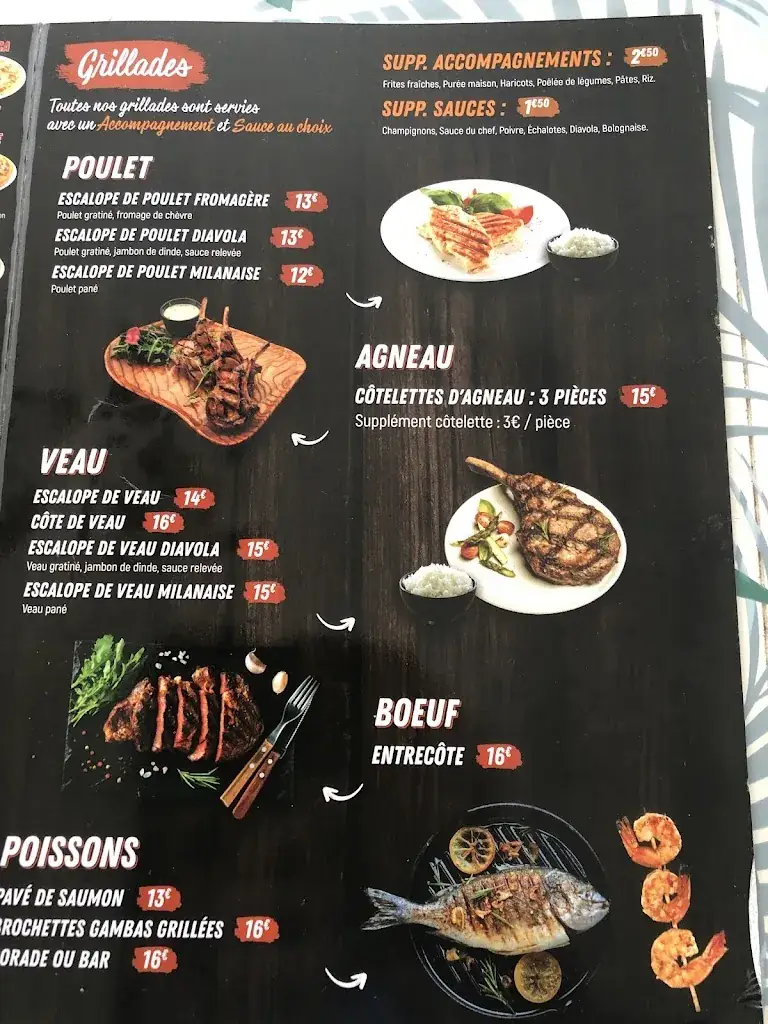 Menu_La calabraise oignies_Oignies_image_1