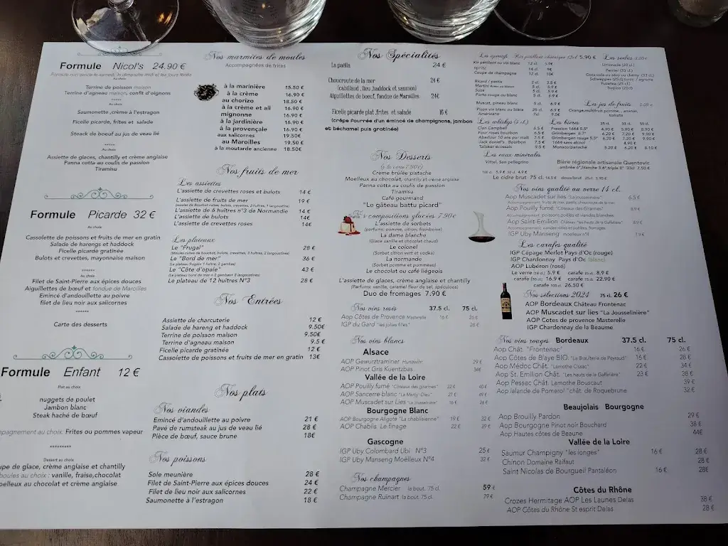 Menu_Le Nicol's_Saint-Valery-sur-Somme_immagine_3