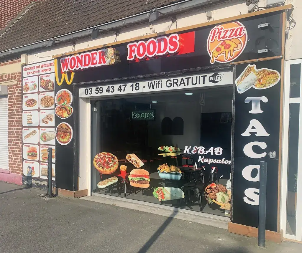 Wonder Foods restaurante en Ostricourt