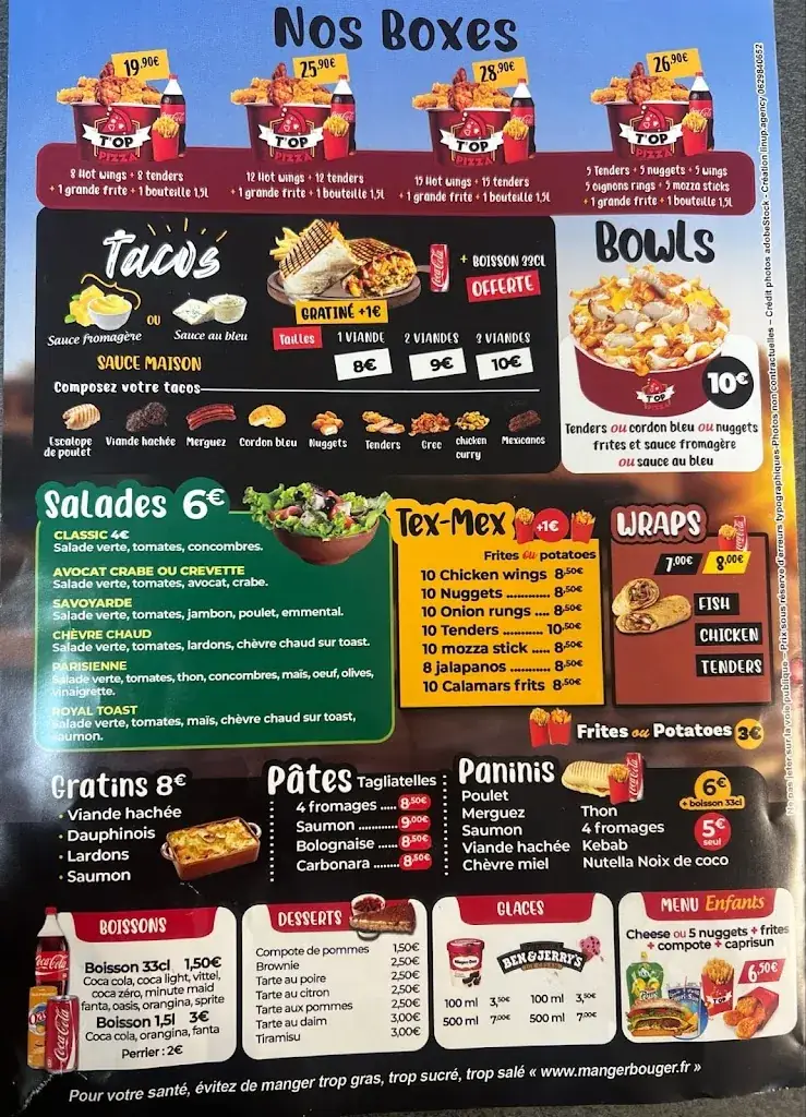 Menu_TOP pizza_Ostricourt_image_3