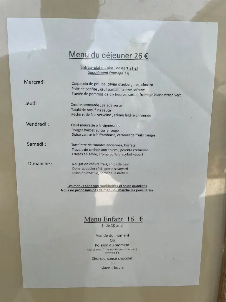 Menu_Le Refuge du Calvaire_Megève_image_1