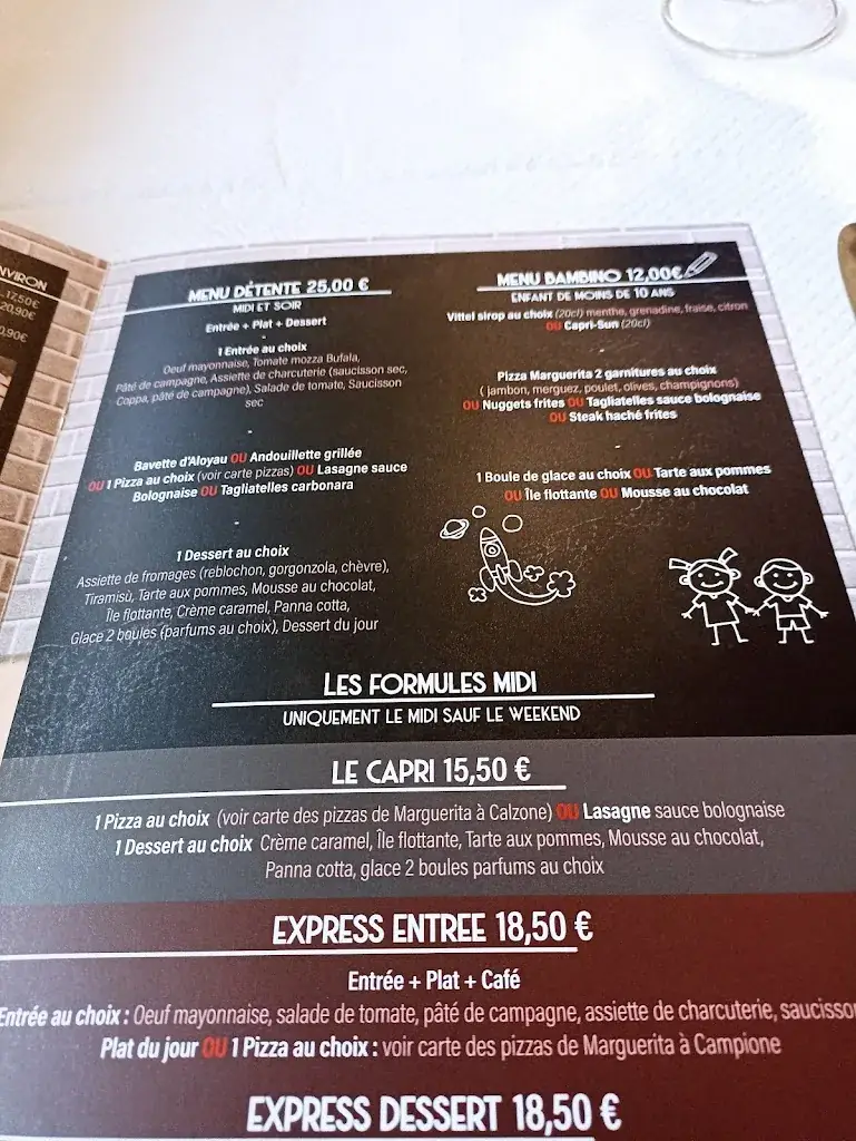 Menu_PIZZERIA LE CAPRI_Montreuil_image_1