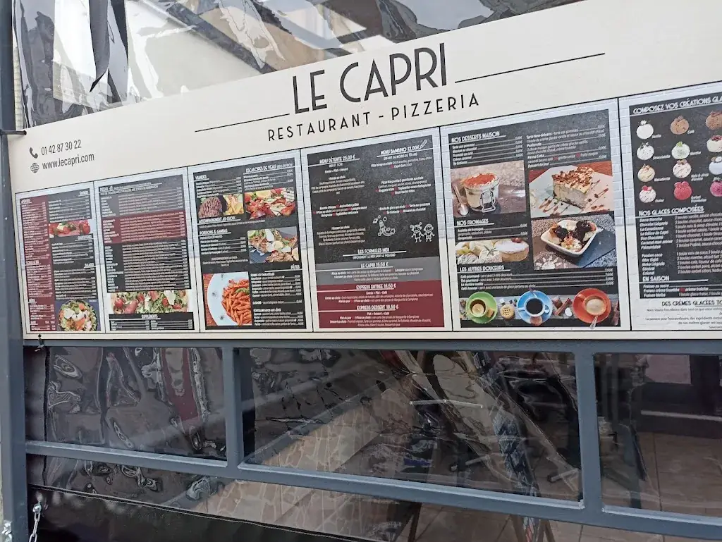 Menu_PIZZERIA LE CAPRI_Montreuil_image_4