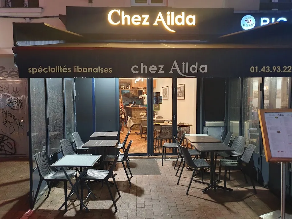 Chez Ailda restaurant in Montreuil