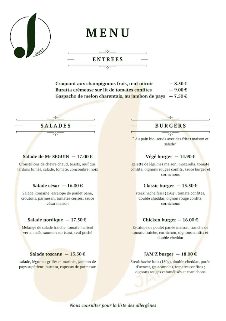 Menu_Jam'z-Montreuil_Montreuil_image_1