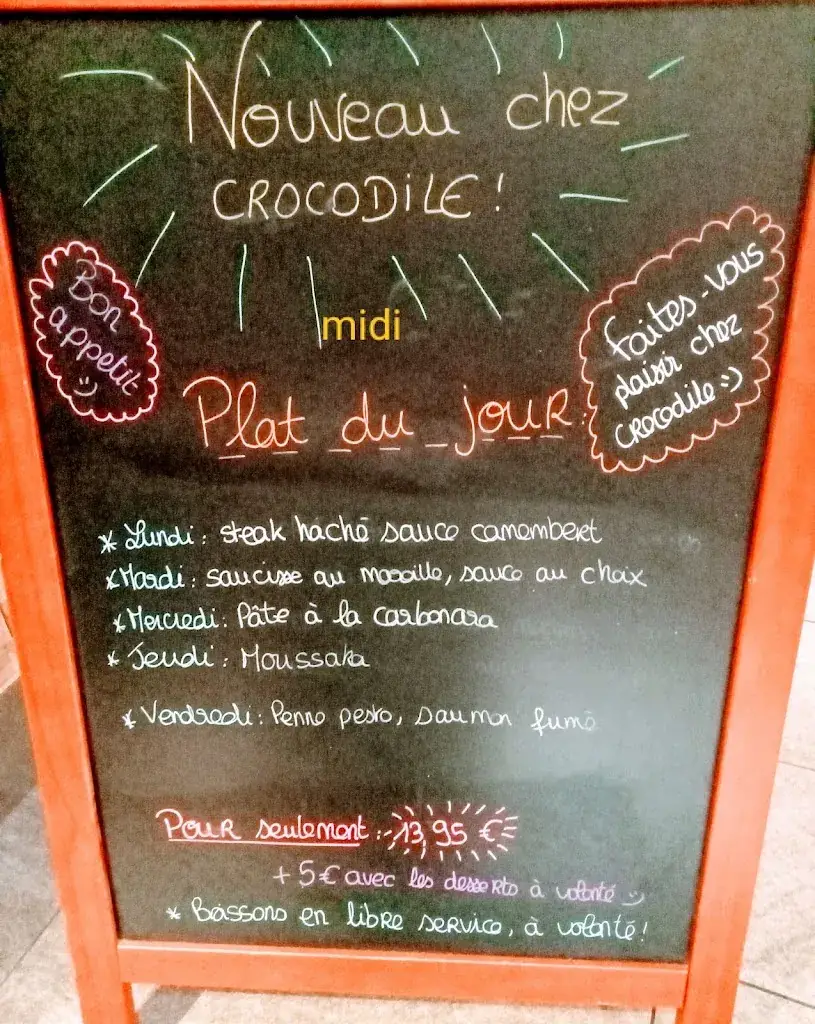 Menu_Restaurant Crocodile_Saint-Quentin_image_2