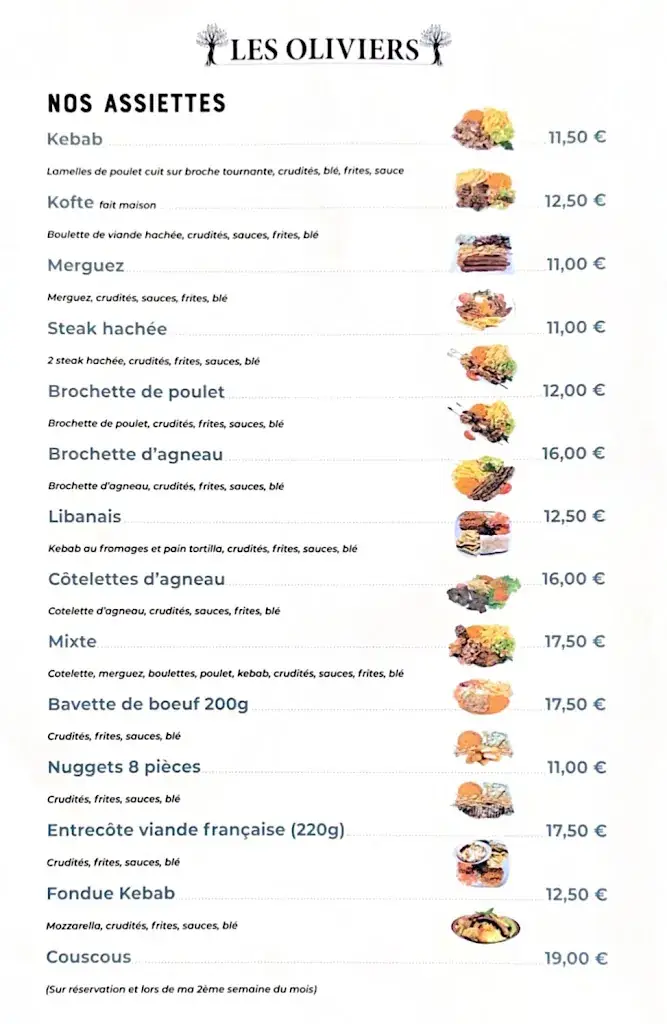 Menu_Restaurant les Oliviers_Picquigny_image_1