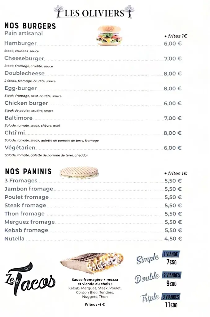 Menu_Restaurant les Oliviers_Picquigny_image_2