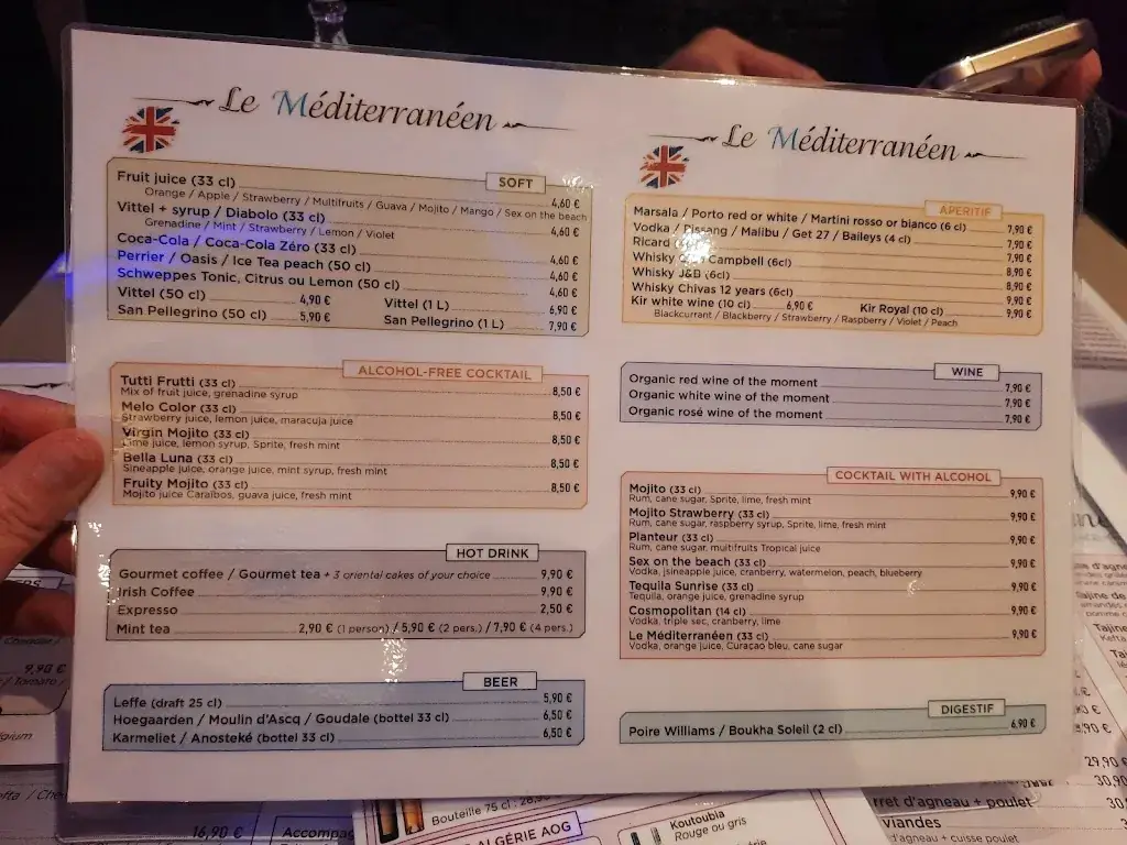 Freddie Rain_Le Méditerranéen_Mons-en-Barœul_review