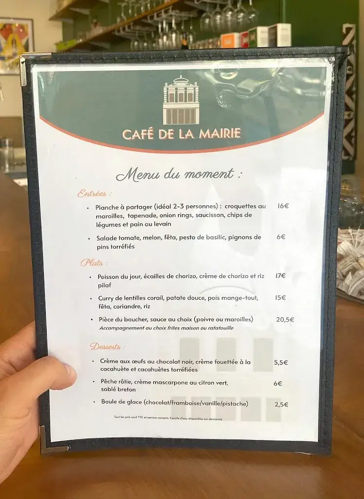 Menu_Café de la mairie - Chez Pauline et Antoine_Mons-en-Barœul_immagine_1