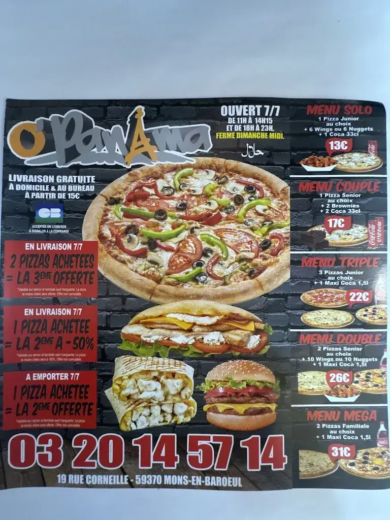 Menu_O'panama_Mons-en-Barœul_image_4