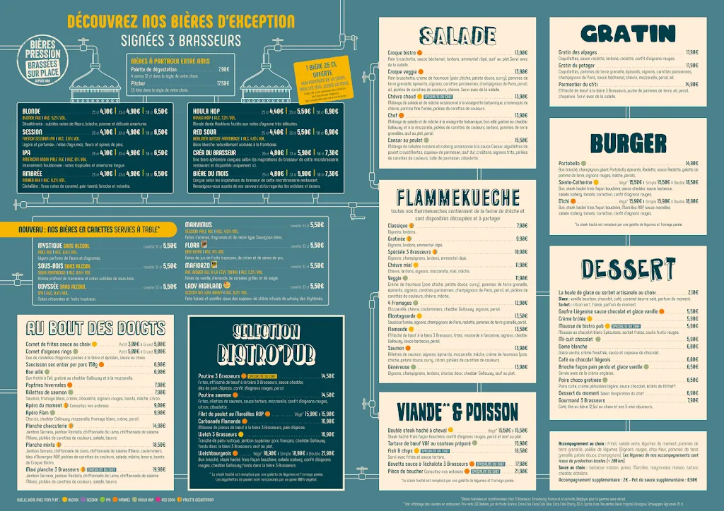 Menu_3 Brasseurs Pilaterie Villeneuve d'Ascq_Villeneuve-d'Ascq_image_1