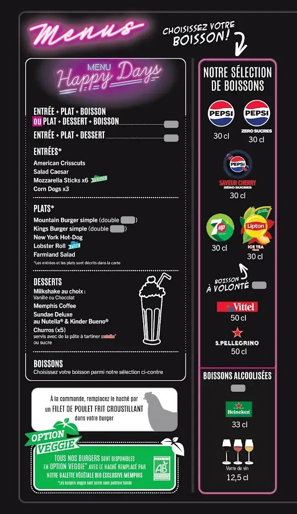 Menu_Memphis - Restaurant Diner_Vendin-le-Vieil_image_1