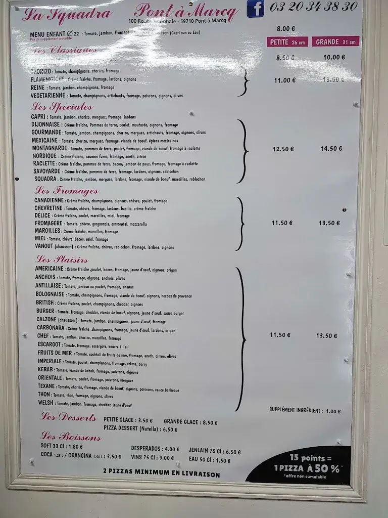 Menu_La Squadra Pont à Marcq_Pont-à-Marcq_image_1