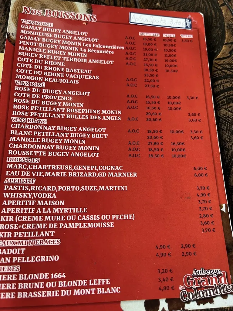 Menu_Auberge du Grand Colombier_01350_image_1