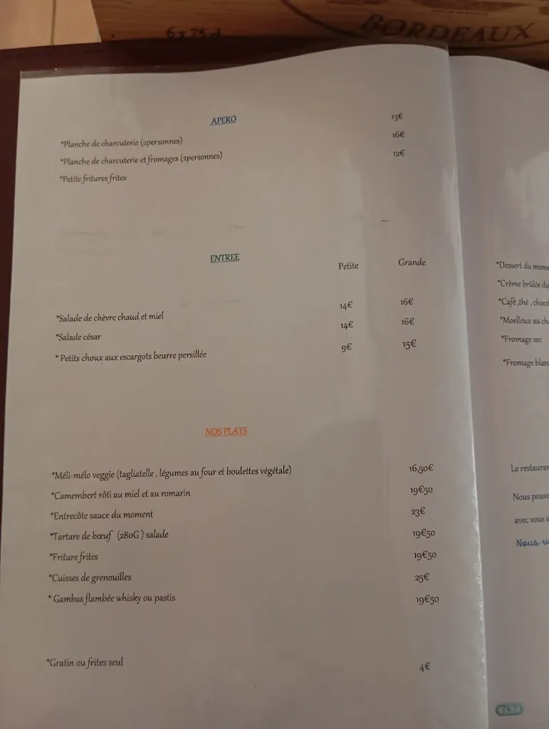 Menu_Le chevalier restaurant_Culoz-Béon_image_2