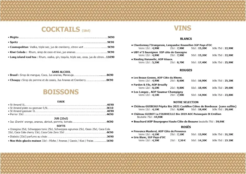 Menu_PAUSY Restaurant_Poulainville_image_3