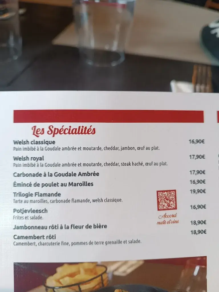 Menu_Goudale Restaurant Cambrai_Cambrai_imagen_4