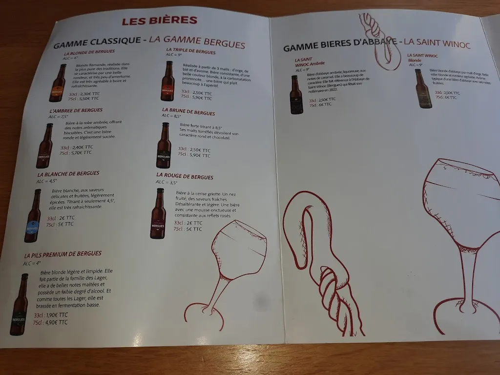 Menu_Westhoek Brewery_Bergues_image_1