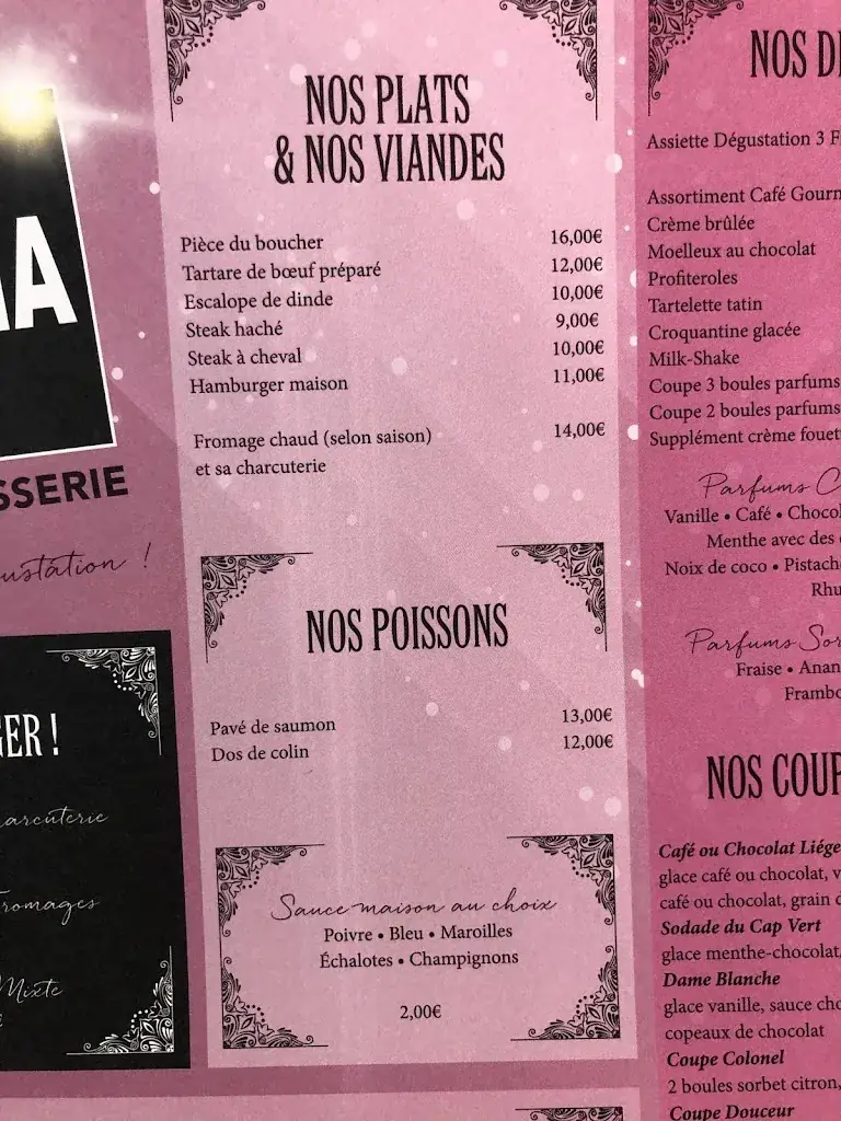 Menu_Le Shana Bar_Péronne_image_2