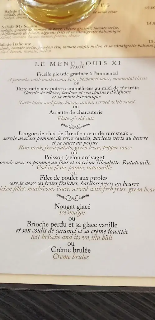 Menu_Le Louis XI_Péronne_image_2