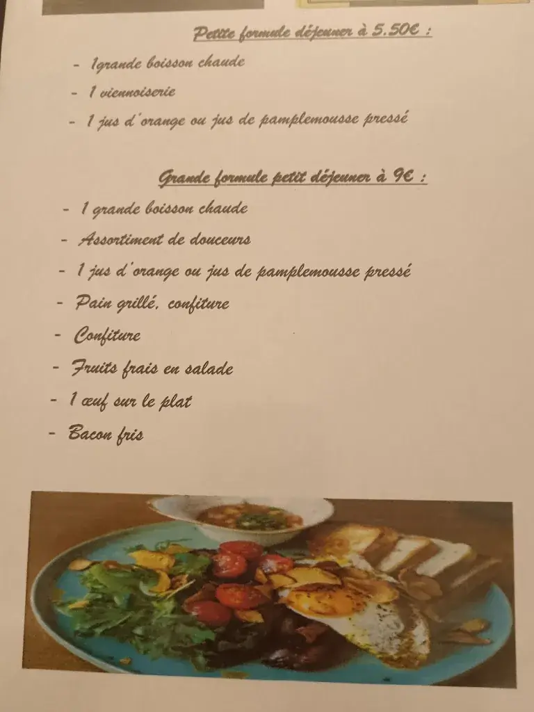 Menu_La Belle Époque_Péronne_image_2
