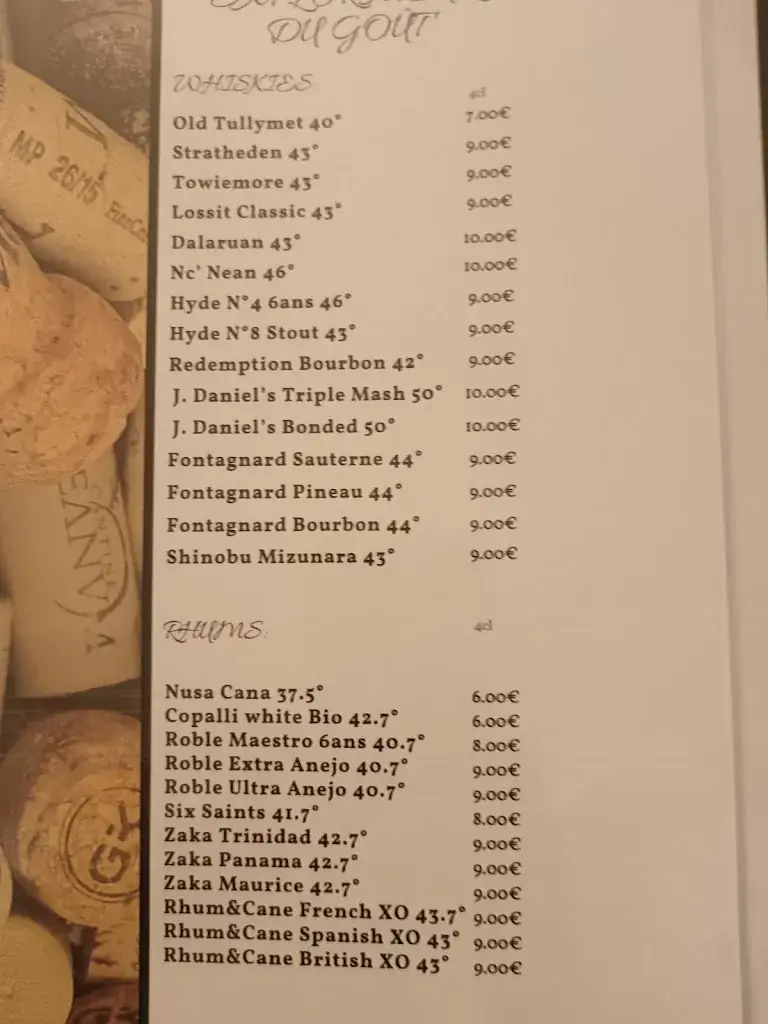 Menu_La Belle Époque_Péronne_image_3