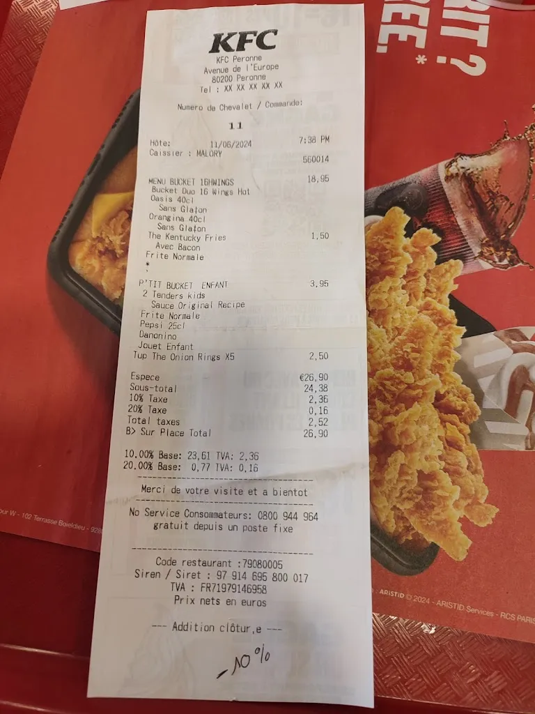 Menu_KFC Péronne_Péronne_image_3